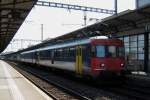 rbe-540 RBe 540 065-0 und Steuerwagen St 50 85 89-33 901-1 im Bahnhof Aaarau (16.07.2010)