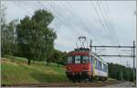 RBe 540 021-3 zwischen Oron und Pal�zieux am 10. August ...