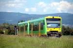 VT 23 und VT 15 am 02.06.2010 kurz vor Pankofen. ...