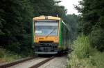 RBG Regental Bahnbetriebs-GmbH VT 24 und VT 19 am 05.07.2010 zwischen Deggendorf Hbf und Pankofen.
