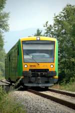 RBG Regental Bahnbetriebs-GmbH VT 19 und VT 24 am 05.07.2010 zwischen Deggendorf Hbf und Pankofen.