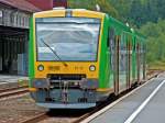 RBG Regental Bahnbetriebs-GmbH VT 19 und VT 15 am 18.07.2010 in Bayerisch Eisenstein.