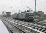 Hier 143 874-4 der ...  Alexander Borchardt 20.12.2009
