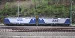 RBH 143 286-3 und RBH 143 874-6 verlassen am 27.04. 10 ...