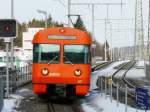 RBS Regionalverkehr Bern-Solothurn rbs - Triebwagen Be 4/12 47 als Regio nach bern bei Zollikofen am 30.01.2010