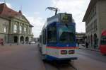 RBS Regionalverkehr Bern-Solothurn Tramportrait, Be 4/8 81 Station Zytglogge.Aufnahmezeit: 2010:04:20 15:03:00.
