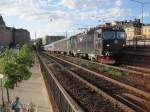 7.7.2010 19:15 SJ Rc3 mit einem IC von Stockholm Central ...