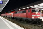 Die 111 149-1 zieht ...  Eric Otten 09.03.2011