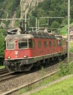 re-10-10-re-4-4-und-re-6-6 Re 10/10-Packet mit GZ bei Sisikon am 26.08.2009