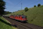 Re 4/4 II 11166 ...  Sandro Gadola 09.09.2011