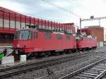 Crossrail - Loks 436 1121-7 und 436 115-0 abgestellt ... Crossrail - Loks 436 1121-7 und 436 115-0 abgestellt ...