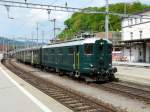 SBB - Re 4/4 10001 im Pendeldienst zwischen dem Festplatz ...