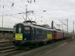 re-4-4-i-re-410 'Wir fahren zum Eurostrand', die Re4/4I 10008 und 10019, feucht-fr�hliche Ausfahrt Gleis 16, Dortmund Hbf.(26.03.2010) 