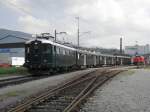 SBB Re 4/4 mit einem Sonderzug am Depotfest in Olten ...