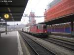 re-4-4-ii-re-420 Re 4/4'' 11342 am 16.12.09 bei der Durchfahrt in Winterthur.