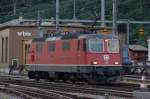Re 4/4 11331 fuhr am 4. August 2009 in Brig ...