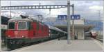 re-4-4-ii-re-420 Re 4/4 II 11204 bringt den Transalpin von Buchs SG nach Z�rich HB. (30.03.2010)
