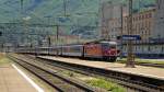 Mit einem IR nach Chiasso durchf�hrt die Re 4/4 11139 ...