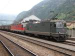 Re 4/4 11309 mit Re 6/6 Travers als Re 10/10 ...