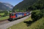 Re 420 160-4 und Re 620 086-9 am 26.6.10 bei ...