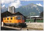 re-4-4-ii-re-420 Re 4/4 II 11320 von Interregio Cargo in Landquart. (12.07.2010)