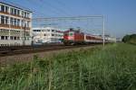 re-4-4-ii-re-420 Re 4/4 II 11301 n�hert sich am 16.7.10 mit dem CNL 479 Z�rich Altstetten.