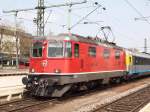 Re4/4 11128 der SBB in Singen/Htw.am17.4.2010  ...