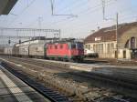 re-4-4-iii-re-430 SBB Re 4/4 am 19.1.10 mit einem G�terzug in Burgdorf.