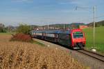 450 098 mit S3 vor Wetzikon (07.10.2009)  ...