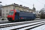 re-450-dpz �berf�hrung der Re 450 090 in Alleinfahrt. (01.01.2009)