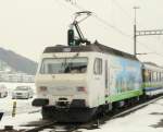 SOB Voralpenexpress - Nachschuss der Re 4/4 456 091-8 in ...