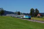 Re 456 mit VoralpenExpress ...  Tobias Schuminetz, Hirschau 08.09.2011