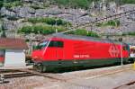 SBB Re 460 ... in Martigny. 24. August 2009  ...