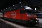Am fr�hen Morgen des 20.2.10 steht die Re 460 039-1 ...