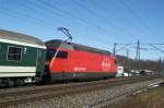 14.03.2010 RE 460 zieht ihren IC durch die March nach ...