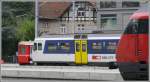 re-460-lokportraits Verschiedene Gesichter in Chur. RhB-Steuerwagen, SBB-Steuerwagen und Re 460 'Sihl'. (09.05.2010)