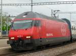 SBB - 460 081-3 vor IR im Bahnhof Thun am ...