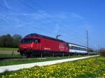 Re 460 000-3 mit IR 9058 von Konstanz nach Biel ...