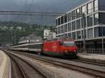 Die Re 460 104 ...  Christian Maier 05.07.2011