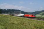 Re 460 116-7 f�hrt ...  Sandro Gadola 23.07.2011