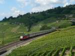 Ein IC 2000, gezogen ...  Thomas Wendt 07.08.2011