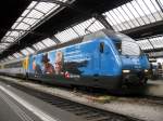 Re 460 076 mit ...  Lukas Buchmeier 25.01.2010