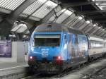 SBB - Lok 460 076-3 im Hauptbahnhof Z�rich am 10.01.2010 ...