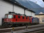 Die Re 4/4 11246 ...  Christian Maier 15.11.2009