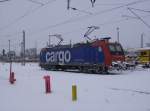 482 007-2 am 02.01.2010 im Bahnhof Guben  ...