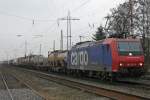 SBB Cargo 482 023 durchf�hrt am 6.2.10 Ratingen-Lintorf  ...
