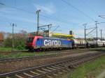 482 045-2 der SBB zieht am 21.05. 10 einen Kesselwagen Ganzzug ...