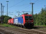 482 041-1 der SBB erreicht am 04.06. 10 den Bahnhof Lehrte ...