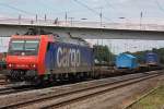 Re 482 SBB Cargo 482 006-4 am 6.7.10 in Duisburg-Entenfang