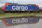 SBB Cargo 482 013 am 11.8.10 abgestellt in Duisburg Ruhrort ...